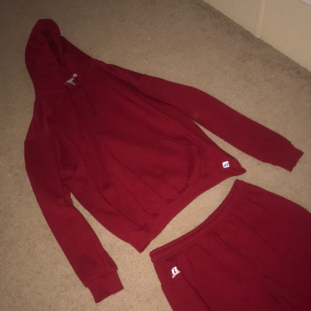 Russell red 2 piece set